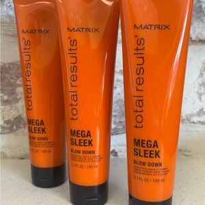 Matix Mega Sleek Blow Down Cream - Orange